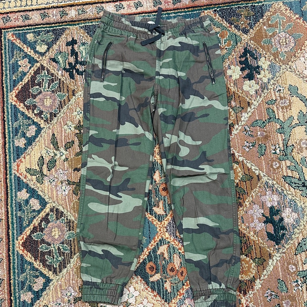 Aritzia Camouflage Track Pants